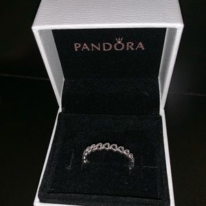 Pandora Linked love ring
